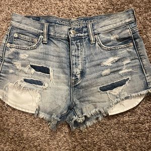 American Eagle Distressed Shorts